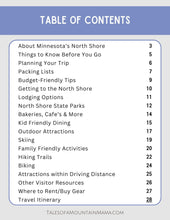 Load image into Gallery viewer, Minnesota&#39;s North Shore Outdoor Family Adventure Guide
