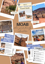 Load image into Gallery viewer, Moab Outdoor Family Adventure MINI Travel Guide
